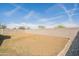 Expansive backyard space with block wall fencing, ideal for outdoor activities at 4084 E Caitlin Dr, San Tan Valley, AZ 85140