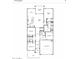 Detailed floorplan showcasing the layout of the home, including bedrooms and living areas at 4084 E Caitlin Dr, San Tan Valley, AZ 85140