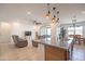 Bright living space with an open floor plan that includes tile floors, and an eat-in kitchen at 4084 E Caitlin Dr, San Tan Valley, AZ 85140