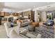 This open-concept living space offers a seamless blend of a dining area, kitchen, and cozy living room at 5533 E Stella Ln, Paradise Valley, AZ 85253