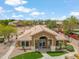 Beautiful single-story home features a well-manicured lawn with fresh landscaping and charming curb appeal at 6713 E Riverdale St, Mesa, AZ 85215