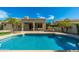 Sparkling backyard pool with covered patio, perfect for outdoor entertaining at 6428 E Nisbet Rd, Scottsdale, AZ 85254