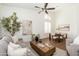 Comfortable living space featuring hardwood floors, neutral tones, and dining area at 6428 E Nisbet Rd, Scottsdale, AZ 85254