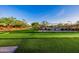 Common area of the residential community with artificial turf at 10934 E La Verna Way, Scottsdale, AZ 85262