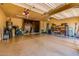 Spacious three-car garage with ample storage space and epoxy flooring at 10934 E La Verna Way, Scottsdale, AZ 85262