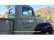Close-up of vintage Bashas' truck at the local market at 10934 E La Verna Way, Scottsdale, AZ 85262