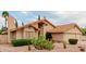 Single-story house with desert landscaping and a three car garage at 1139 E Stephens Dr, Tempe, AZ 85283