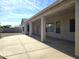 The backyard features a covered patio and gravel landscaping at 1210 E Westchester Dr, Chandler, AZ 85249
