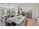 Spacious kitchen with a large island, a cooktop, and seating at 12225 E Cortez Dr, Scottsdale, AZ 85259