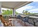 Open-air balcony with nice seating and scenic views of the surrounding area at 17404 N 99Th Ave # 318, Sun City, AZ 85373