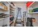 Utility room with shelving and space for storage at 17404 N 99Th Ave # 318, Sun City, AZ 85373