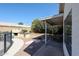 View of the backyard featuring a built in barbecue and outdoor seating area at 238 W Marco Polo Rd, Phoenix, AZ 85027