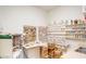 Stock room featuring lots of painting and sculpting supplies, ready for arts and crafts at 2461 Leisure World --, Mesa, AZ 85206