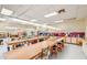 Spacious workshop equipped with work tables, tool storage, and plenty of workspace for crafting and hobby projects at 2461 Leisure World --, Mesa, AZ 85206