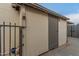 Image shows the property's exterior features that include a gated area for storage at 3215 W Phelps Rd, Phoenix, AZ 85053