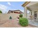 Charming backyard with desert landscaping and a covered patio, perfect for outdoor living at 5830 E Mckellips Rd # 30, Mesa, AZ 85215