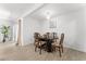 Formal dining area showcasing tile floors and contemporary furnishings at 8044 N 10Th Pl, Phoenix, AZ 85020