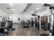 Spacious community gym equipped with modern exercise equipment, including treadmills and weights at 3229 W Five Mile Peak Dr, San Tan Valley, AZ 85144