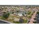 Bird's-eye view of community amenities including the pool, tennis courts, and recreational areas at 4106 E Lavender Ln, Phoenix, AZ 85044