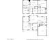 Combined floor plans showing first and second floor layouts with living areas, bedrooms, and bathrooms at 4106 E Lavender Ln, Phoenix, AZ 85044