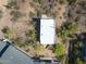 Aerial view of the property showcasing the home's layout, surrounding landscape, and proximity to neighboring houses at 5412 E Rockridge Rd, Phoenix, AZ 85018