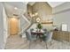 Inviting dining area featuring modern lighting and stylish decor, perfect for intimate gatherings at 16 W Encanto Blvd # 22, Phoenix, AZ 85003