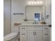 Well-designed bathroom featuring modern lighting and a stylish sink at 3033 N 367Th Ave, Tonopah, AZ 85354