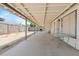 Large covered patio provides ample space for dining and entertaining outdoors at 4631 N 77Th Dr, Phoenix, AZ 85033