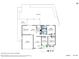 Detailed floor plan showcasing layout of living spaces, bedrooms, backyard and garage at 5315 S River Dr, Tempe, AZ 85283