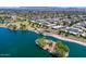 Beautiful lakefront community featuring lush landscaping and a tranquil water view at 8107 E Vista Dr, Scottsdale, AZ 85250