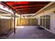Spacious covered patio featuring a concrete foundation and access to the home's interior at 8107 E Vista Dr, Scottsdale, AZ 85250