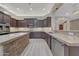 Eat-in kitchen with granite counters and stainless steel appliances at 28770 N 69Th Ln, Peoria, AZ 85383