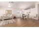 Open concept living room and dining area with lots of light at 1033 E Mountain Vista Dr, Phoenix, AZ 85048