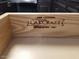 This is a close up of a drawer from OakCraft, established in 1983 at 10407 W Reade Ave, Glendale, AZ 85307