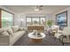 Cozy living room showcasing neutral decor and comfortable seating at 1053 S 96Th St, Mesa, AZ 85208