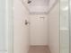 Walk-in shower with gray and white accent tiles, shower niche, and glass surround at 11640 N Tatum Blvd # 1031, Phoenix, AZ 85028
