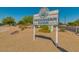 Terramar Park sign surrounded by desert landscape with plants and clear blue skies on a sunny day at 26065 N 74Th Dr, Peoria, AZ 85383