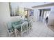 Dining area with a glass table and seating for six people at 2635 N 62Nd St, Mesa, AZ 85215