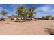 Spacious property featuring mature trees and ample space for outdoor activities, ideal for a relaxed, rural lifestyle at 28061 N Holly Rd, San Tan Valley, AZ 85143