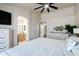 Comfortable main bedroom with ensuite bathroom and elegant decor at 28061 N Holly Rd, San Tan Valley, AZ 85143