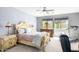 Bright bedroom showcasing natural light, a ceiling fan, and comfortable furnishings at 3025 W Sentinel Rock Rd, Phoenix, AZ 85086