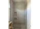 Modern bathroom featuring a stylish tiled shower with built-in shelving and sleek fixtures at 3374 E Aquarius Ct, Chandler, AZ 85249