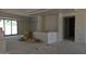 Large open concept living room under construction, ready for customization at 3374 E Aquarius Ct, Chandler, AZ 85249