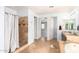 Bathroom with a tile-surround shower and tile flooring at 4490 S Rio Dr, Chandler, AZ 85249