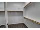 Bright walk-in closet with rod and shelf storage system at 4777 S Fulton Ranch Blvd # 1024, Chandler, AZ 85248
