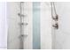The bathroom features a stand-up shower with tile walls and dual shower heads at 6313 E Aire Libre Ln, Scottsdale, AZ 85254