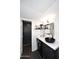 Bathroom featuring black sink and cabinet, white countertop and modern decor at 7350 N Via Paseo Del Sur -- # Q105, Scottsdale, AZ 85258