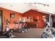 Community gym is equipped with modern fitness equipment for a healthy lifestyle at 7350 N Via Paseo Del Sur -- # Q105, Scottsdale, AZ 85258