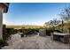 Spacious outdoor patio with comfortable seating and scenic mountain views, perfect for relaxation at 7801 N Saguaro Dr, Paradise Valley, AZ 85253