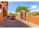 Charming courtyard featuring a beautiful water fountain and lovely views at 9137 E Odessa St, Mesa, AZ 85207